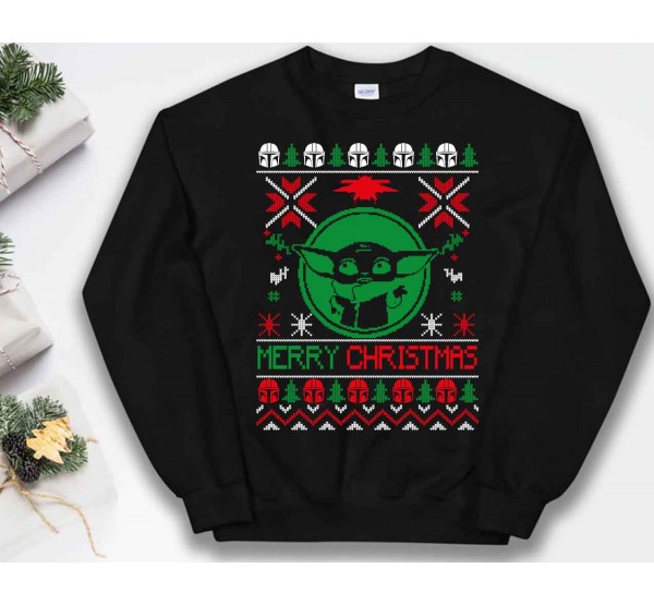 Baby Yoda Ugly Sweater Baby Yoda Ugly Sweater